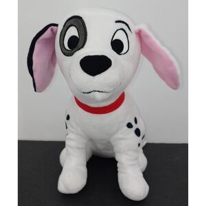 Disney 101 Dalmatians Patch 10" Plush Stuffed Animal Black Spots Spot On Eye